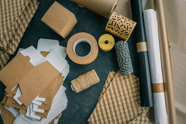 Ensemble d'emballages professionnels pour produits